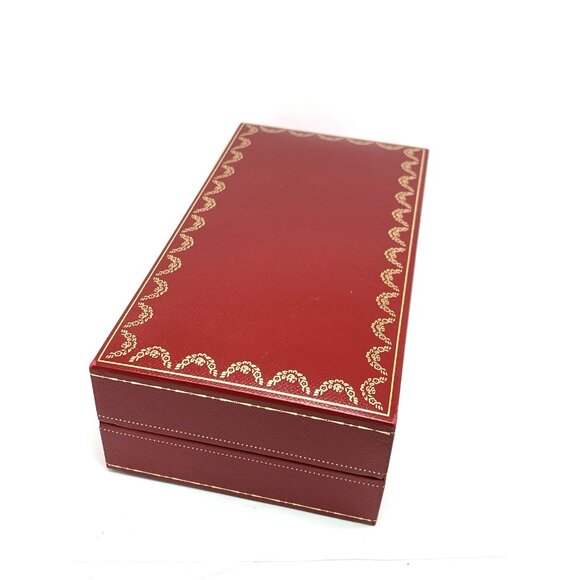 Cartier Glasses Sunglasses Hard Case Red Presentation Box Empty COT80023. - Picture 12 of 12